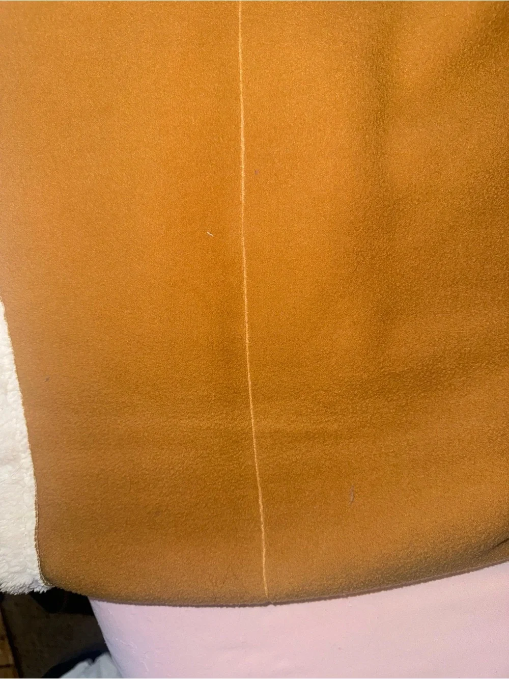 Women's Tan Sherpa-Lined Hoodie Jacket - Lightweight Zip Shirt Jacket